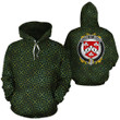 Meade Family Crest Ireland Background Gold Symbol Hoodie