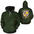 Perry Family Crest Ireland Background Gold Symbol Hoodie