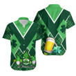 St. Patrick’s Day Ireland Gnome Hawaiian Shirt Shamrock