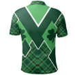 St. Patrick’s Day Ireland Polo Shirt Shamrock TH4
