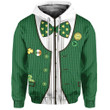 St. Patrick’s Day Ireland Zip-Hoodie Gile Special Style No.1