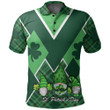 St. Patrick’s Day Ireland Gnome Polo Shirt Shamrock