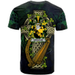 1stireland Ireland T-Shirt - Abraham Irish with Celtic Cross Tee - Irish Family Crest A7 | 1stScotland.com