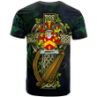 1stireland Ireland T-Shirt - Abbott Irish with Celtic Cross Tee - Irish Family Crest A7 | 1stScotland.com