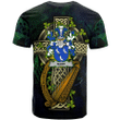 1stireland Ireland T-Shirt - Nash or Naish Irish with Celtic Cross Tee - Irish Family Crest A7 | 1stScotland.com