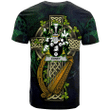 1stireland Ireland T-Shirt - Edney Irish with Celtic Cross Tee - Irish Family Crest A7 | 1stScotland.com