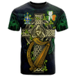 1stireland Ireland T-Shirt - Ward Irish with Celtic Cross Tee - Irish Family Crest A7 | 1stireland.com