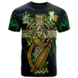 1stireland Ireland T-Shirt - Knox Irish with Celtic Cross Tee - Irish Family Crest A7 | 1stireland.com