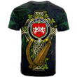 1stireland Ireland T-Shirt - House of O'FINNEGAN Irish with Celtic Cross Tee - Irish Family Crest A7 | 1stScotland.com