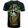 1stireland Ireland T-Shirt - Looney or O'Lunney Irish with Celtic Cross Tee - Irish Family Crest A7 | 1stScotland.com