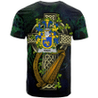 1stireland Ireland T-Shirt - Knox Irish with Celtic Cross Tee - Irish Family Crest A7 | 1stScotland.com