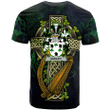 1stireland Ireland T-Shirt - Godley Irish with Celtic Cross Tee - Irish Family Crest A7 | 1stScotland.com