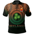 1stIreland Ireland Polo Shirt - Carron Irish Family Crest Polo Shirt -  Pride A7
