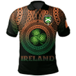 1stIreland Ireland Polo Shirt - House of TULLY (MACATILLA)) Irish Family Crest Polo Shirt -  Pride A7