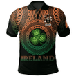 1stIreland Ireland Polo Shirt - McLoughlin or Loughlin Irish Family Crest Polo Shirt -  Pride A7
