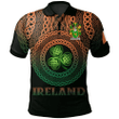 1stIreland Ireland Polo Shirt - McConville Irish Family Crest Polo Shirt -  Pride A7