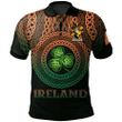 1stIreland Ireland Polo Shirt - Abraham Irish Family Crest Polo Shirt -  Pride A7
