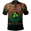 1stIreland Ireland Polo Shirt - Comerford Irish Family Crest Polo Shirt -  Pride A7