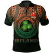 1stIreland Ireland Polo Shirt - Adams Irish Family Crest Polo Shirt -  Pride A7