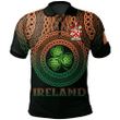 1stIreland Ireland Polo Shirt - White or Whyte Irish Family Crest Polo Shirt -  Pride A7