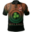 1stIreland Ireland Polo Shirt - Cadwell or Caddell Irish Family Crest Polo Shirt -  Pride A7