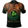 1stIreland Ireland Polo Shirt - Heyne or O'Heyne Irish Family Crest Polo Shirt -  Pride A7