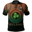 1stIreland Ireland Polo Shirt - Naghten or O'Naghten Irish Family Crest Polo Shirt -  Pride A7