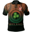 1stIreland Ireland Polo Shirt - Fitz-Awry Irish Family Crest Polo Shirt -  Pride A7