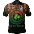 1stIreland Ireland Polo Shirt - Cook Irish Family Crest Polo Shirt -  Pride A7