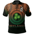 1stIreland Ireland Polo Shirt - Carolan Irish Family Crest Polo Shirt -  Pride A7