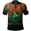 1stIreland Ireland Polo Shirt - Kyan or O'Kyan Irish Family Crest Polo Shirt -  Pride A7