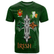 1stIreland Ireland T-Shirt - Adams Irish Family Crest Ireland Pride A7 | 1stIreland.com