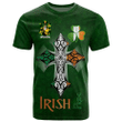 1stIreland Ireland T-Shirt - Abraham Irish Family Crest Ireland Pride A7 | 1stIreland.com