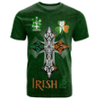1stIreland Ireland T-Shirt - Wettenhall Irish Family Crest Ireland Pride A7 | 1stIreland.com