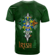 1stIreland Ireland T-Shirt - Meacham Irish Family Crest Ireland Pride A7 | 1stIreland.com
