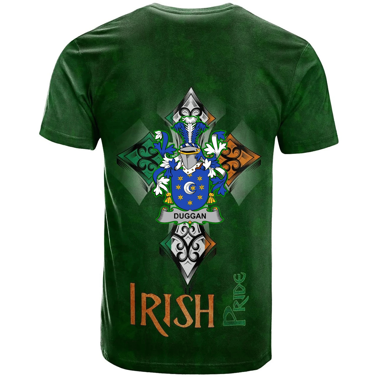 1stIreland Ireland T-Shirt - Duggan or O'Duggan Irish Family Crest Ireland Pride A7 | 1stIreland.com