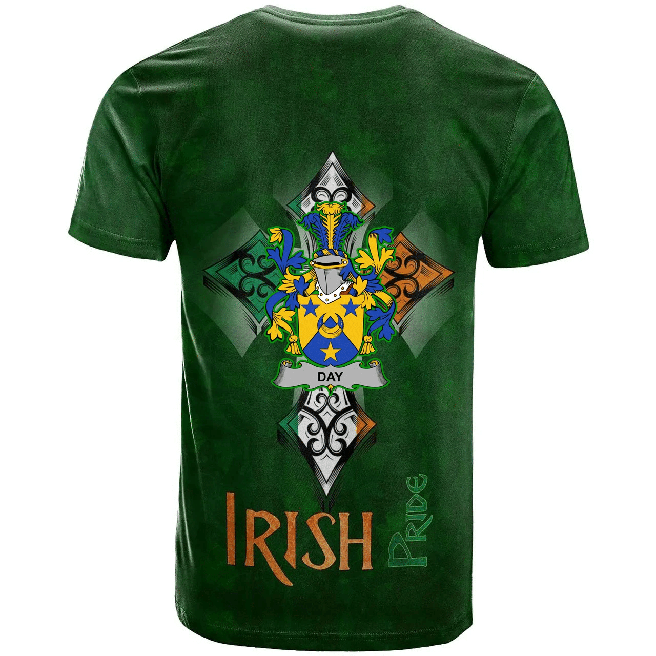 1stIreland Ireland T-Shirt - Day Irish Family Crest Ireland Pride A7 | 1stIreland.com