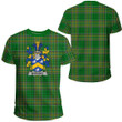 1stIreland Ireland Tee - Moroney or O'Moroney Irish Family Crest T-Shirt Irish National Tartan (Version 2.0) A7 | 1stIreland.com