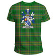1stIreland Ireland Tee - Coyne or O'Coyne Irish Family Crest T-Shirt Irish National Tartan (Version 2.0) A7 | 1stIreland.com