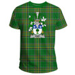 1stIreland Ireland Tee - Kidd Irish Family Crest T-Shirt Irish National Tartan (Version 2.0) A7 | 1stIreland.com