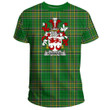 1stIreland Ireland Tee - Kavanagh or Cavanagh Irish Family Crest T-Shirt Irish National Tartan (Version 2.0) A7 | 1stIreland.com
