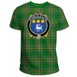 1stIreland Ireland Tee - House of O'FLYNN Irish Family Crest T-Shirt Irish National Tartan (Version 2.0) A7 | 1stIreland.com