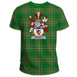 1stIreland Ireland Tee - Haffey Irish Family Crest T-Shirt Irish National Tartan (Version 2.0) A7 | 1stIreland.com