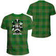 1stIreland Ireland Tee - Forster Irish Family Crest T-Shirt Irish National Tartan (Version 2.0) A7 | 1stIreland.com
