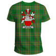 1stIreland Ireland Tee - Spillane or O'Spillane Irish Family Crest T-Shirt Irish National Tartan (Version 2.0) A7 | 1stIreland.com