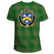 1stIreland Ireland Tee - House of O'MORONEY Irish Family Crest T-Shirt Irish National Tartan (Version 2.0) A7 | 1stIreland.com