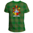 1stIreland Ireland Tee - Vizer Irish Family Crest T-Shirt Irish National Tartan (Version 2.0) A7 | 1stIreland.com