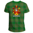 1stIreland Ireland Tee - Edgeworth Irish Family Crest T-Shirt Irish National Tartan (Version 2.0) A7 | 1stIreland.com