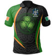 1stIreland Ireland Clothing - Waters Irish Family Crest Polo Shirt - Irish Spirit A7 | 1stIreland.com