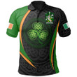1stIreland Ireland Clothing - Heatley Irish Family Crest Polo Shirt - Irish Spirit A7 | 1stIreland.com